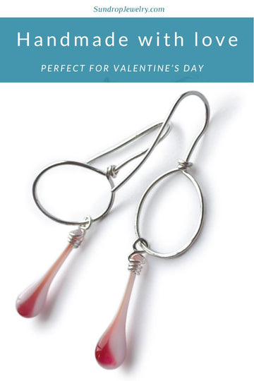 Sundrop Jewelry is handmade with love and perfect for Valentine's Day!