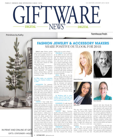 Giftware News interview with Tawny Reynolds of Sundrop Jewelry