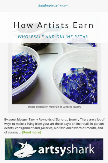 How Artists Earn: Wholesale and Online Retail - on ArtsyShark!