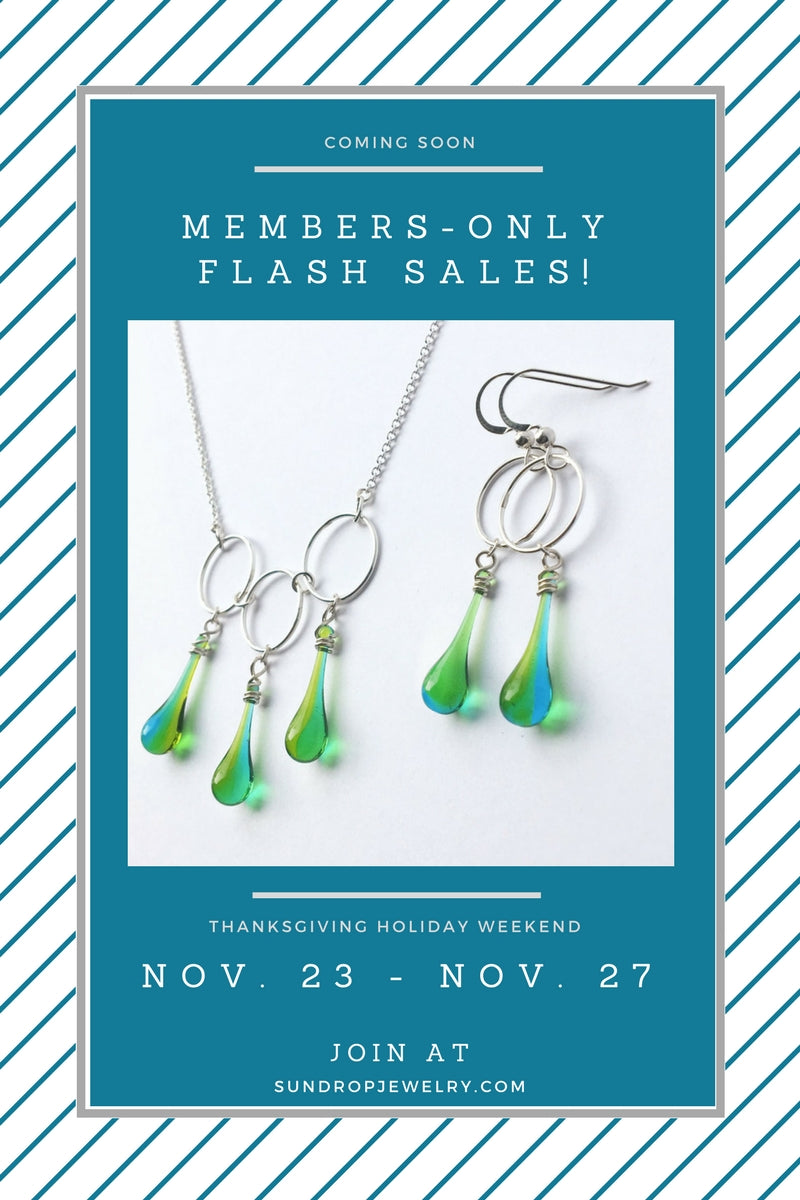 Members-only flash sales Thanksgiving weekend