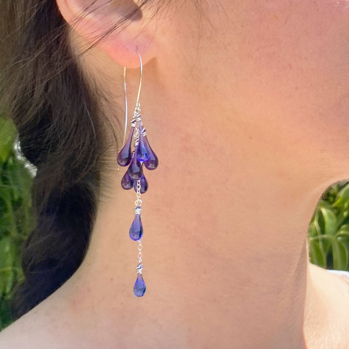 Ultraviolet Lanata Earrings - Sundrop Jewelry