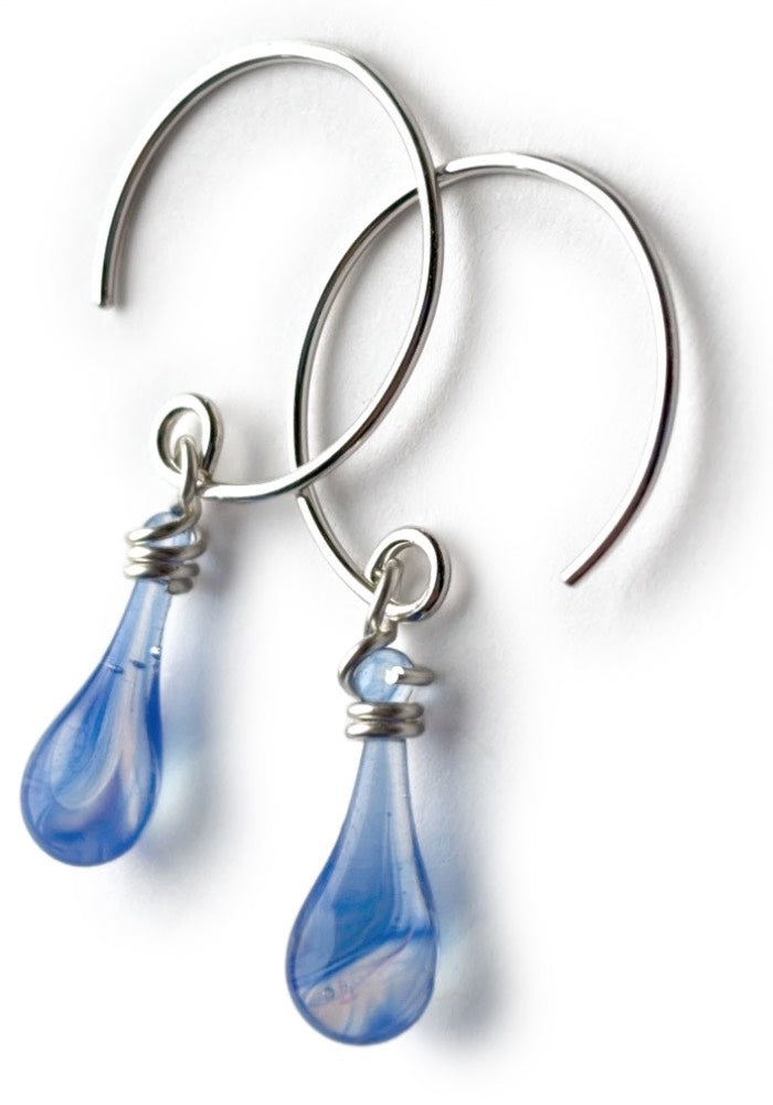 Blossoms Small Circle Earrings - Sundrop Jewelry