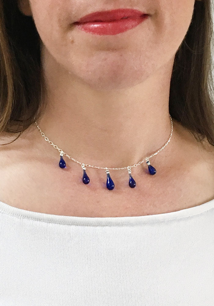 Cobalt Capella Necklace - Sundrop Jewelry
