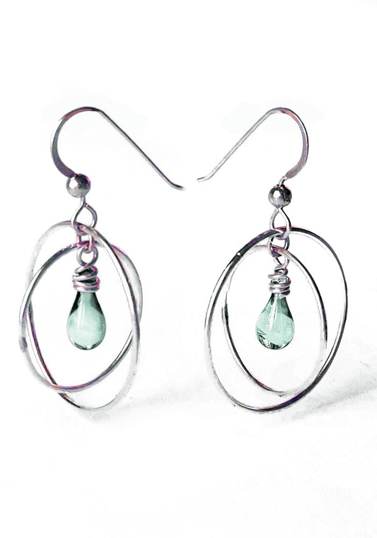 Gyroscope Earrings, small