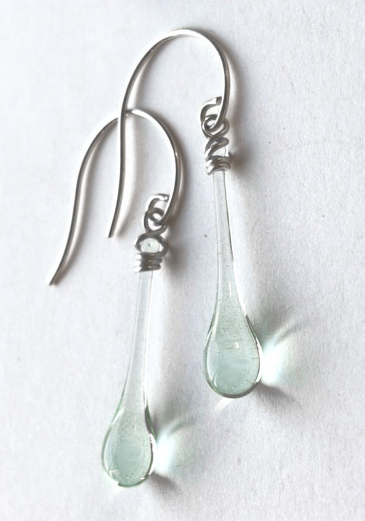 Handmade Hook Earrings, Coca-Cola - Sundrop Jewelry