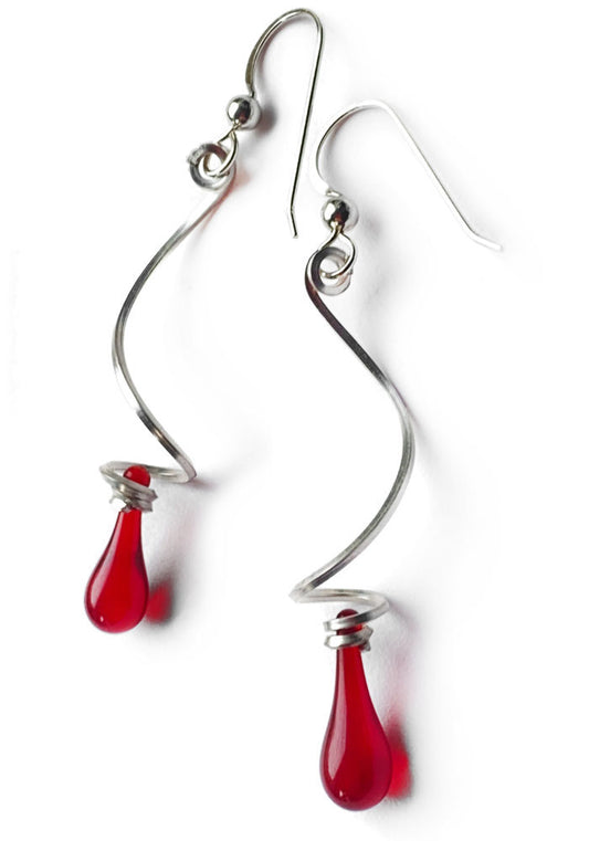 Tendrils Earrings, Long