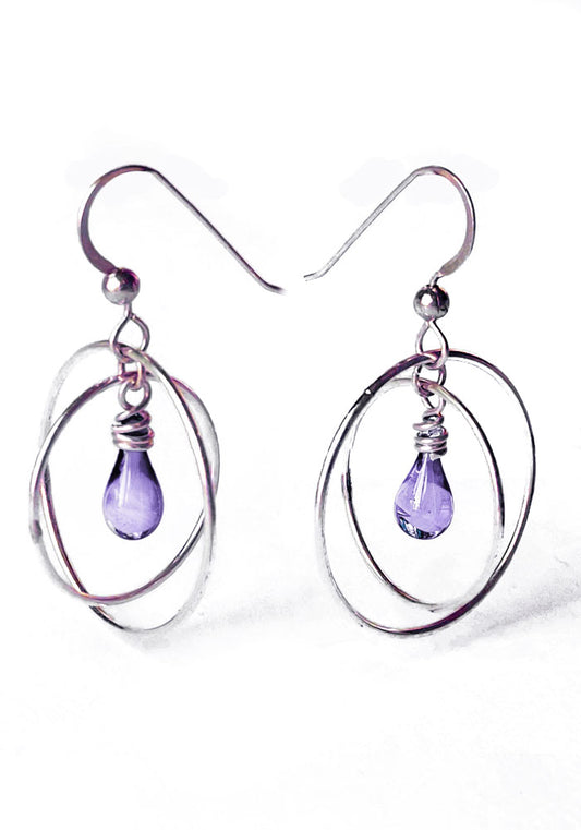 Gyroscope Earrings, small