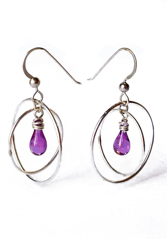 Gyroscope Earrings, small