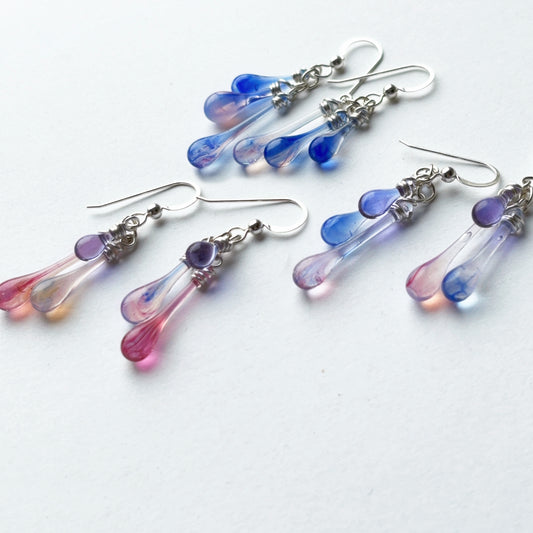 Cherry Blossom Trio Earrings