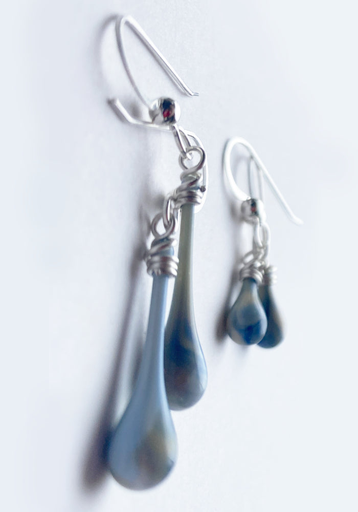Demi Earrings, Storm - Sundrop Jewelry