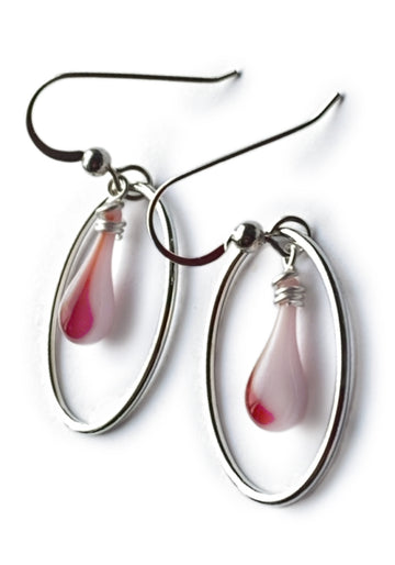 Cameo Earrings - Strawberry Shortcake