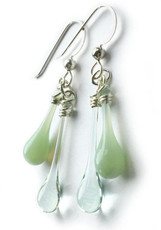 Recycled Greens Duet Earrings