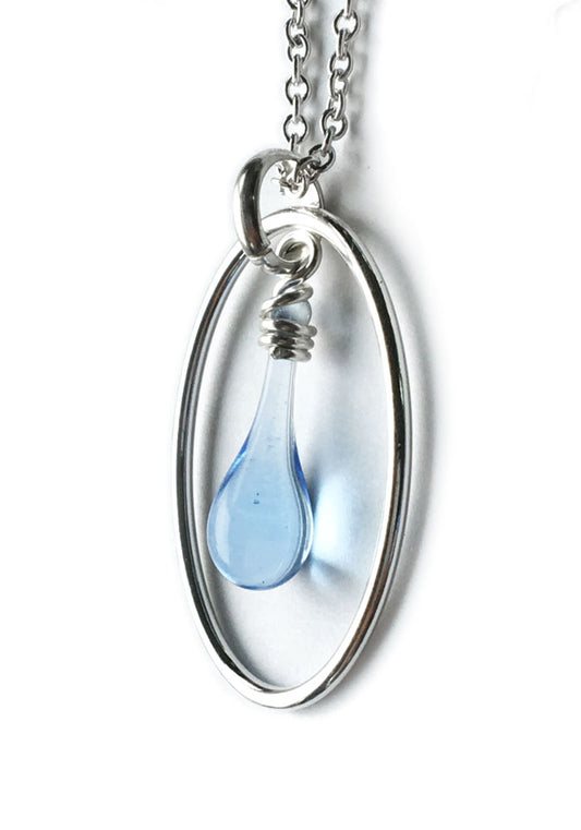 Raindrop Cameo Necklace