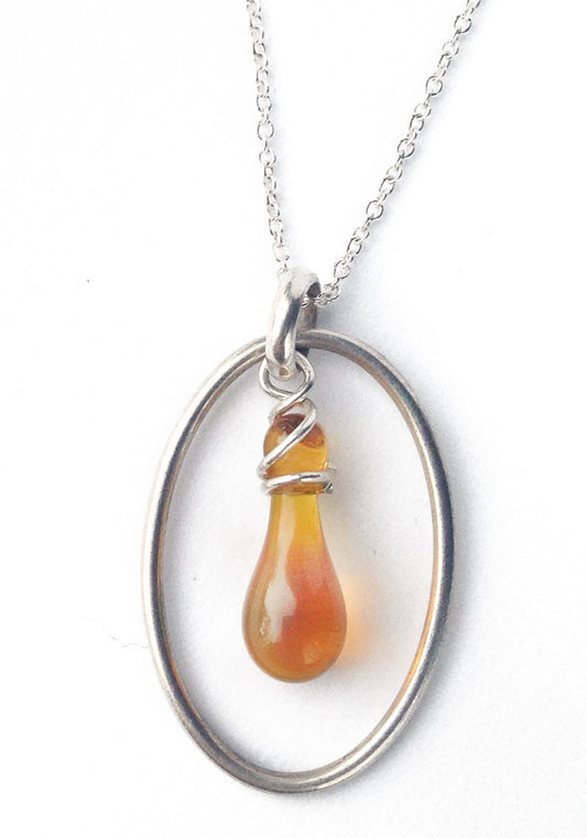 Honey Cameo Pendant