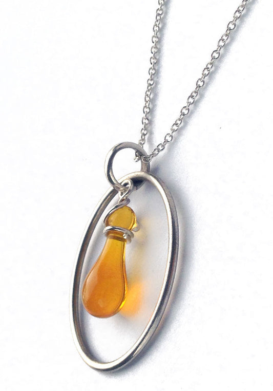 Honey Cameo Pendant