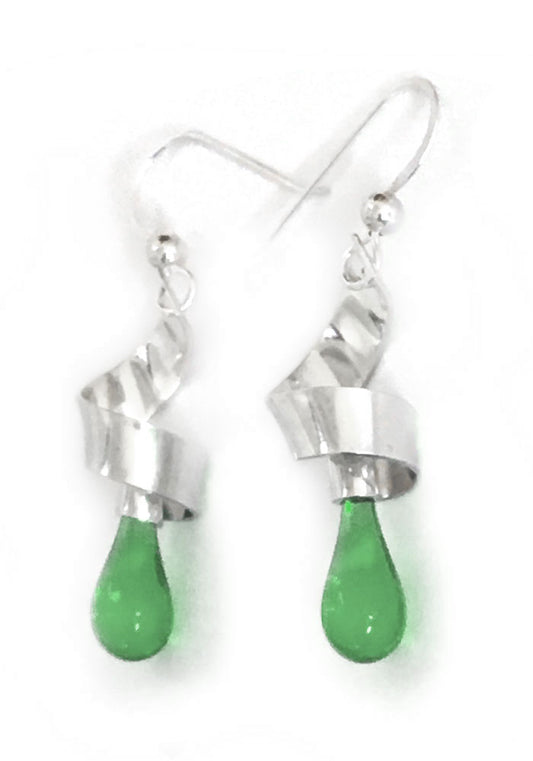 Ribbon Earrings, Short