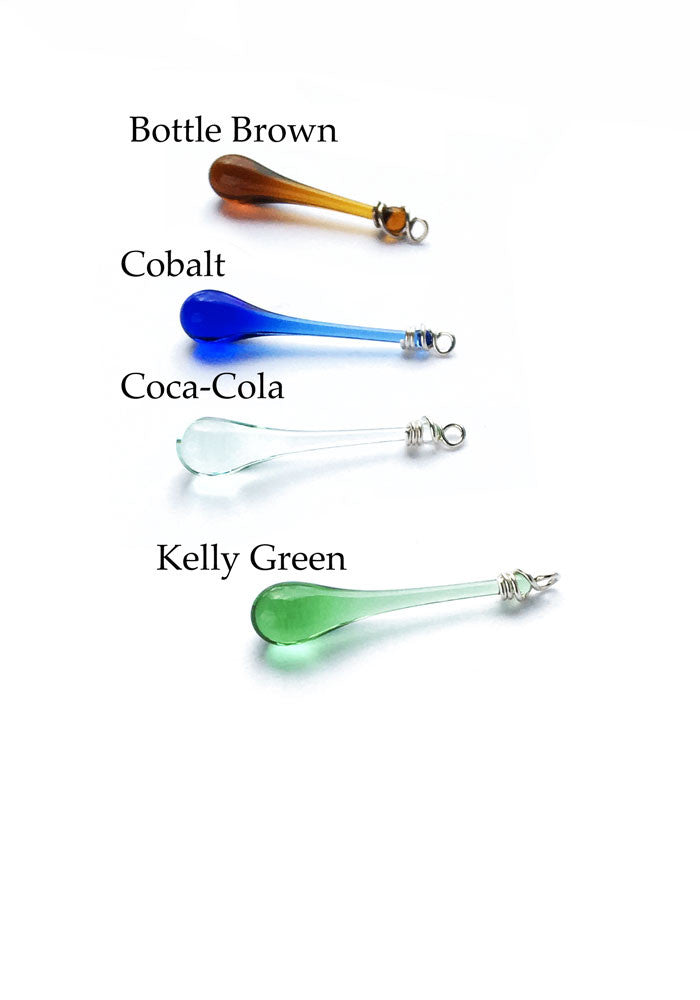 Meteor Necklace - glass Jewelry by Sundrop Jewelry