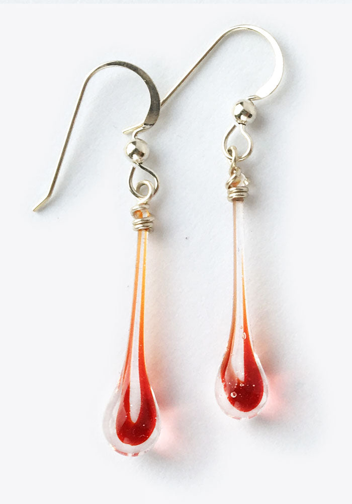 July Birthstone: Ruby - glass Jewelry by Sundrop Jewelry