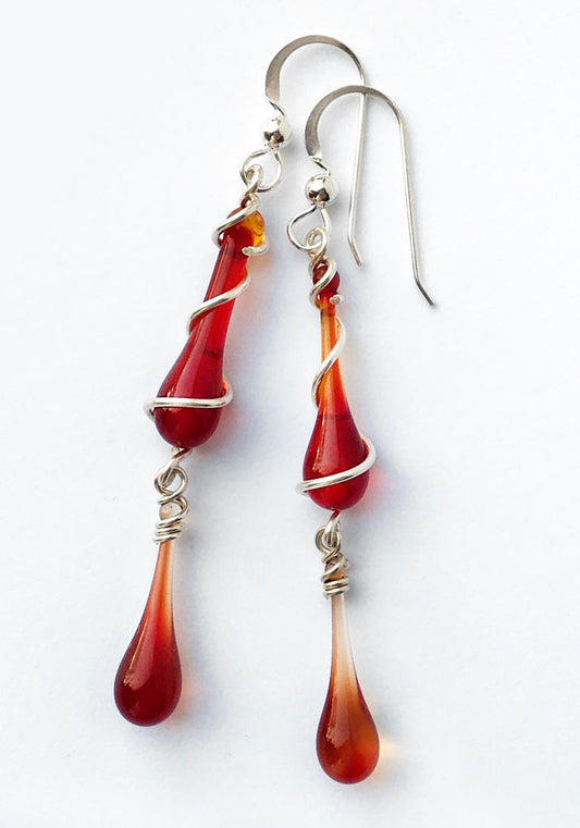 Firelight Gemini Earrings