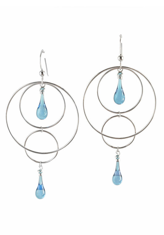 Orbital Motion Earrings, large